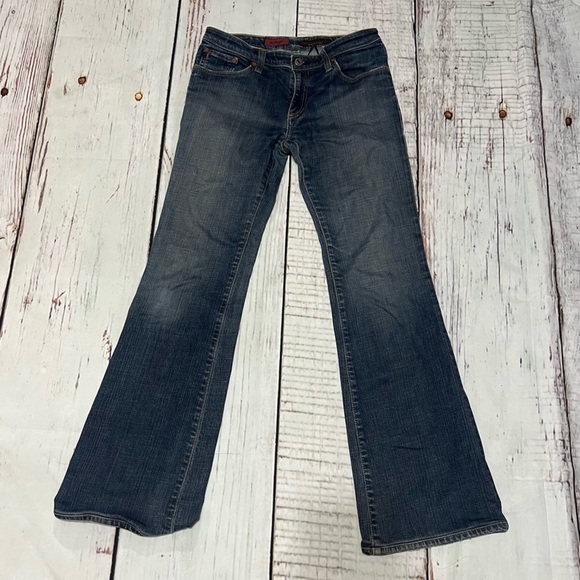 ADRIANO GOLDSCHMIED “Angel” jeans from early Y2K. Boot cut flare Vintage 31R GUC - Picture 1 of 16